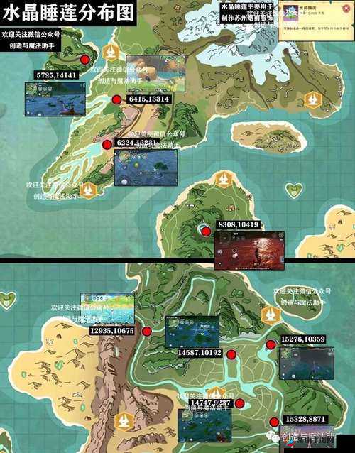 创造与魔法水晶睡莲寻觅之旅