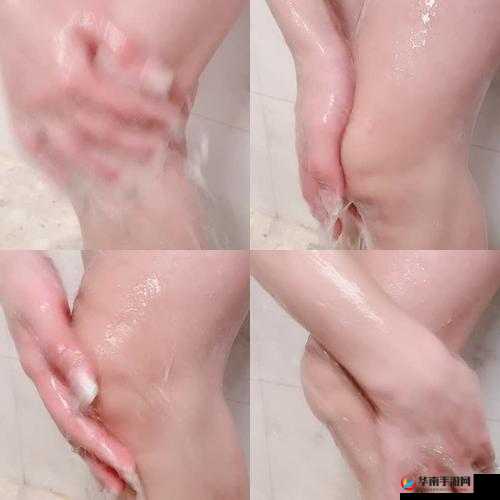 在美女洗澡时没有任何遮掩，视频中呈现了什么？