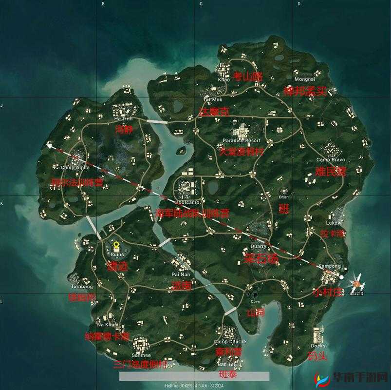 绝地求生大逃杀4x4新地图深度攻略