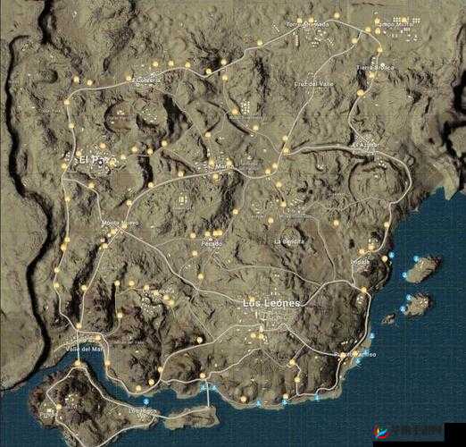 绝地求生全军出击沙漠地图副岛探秘，双排打法攻略深度解析