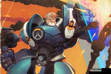 守望先锋莱茵哈特的盾,战场上的守护神技