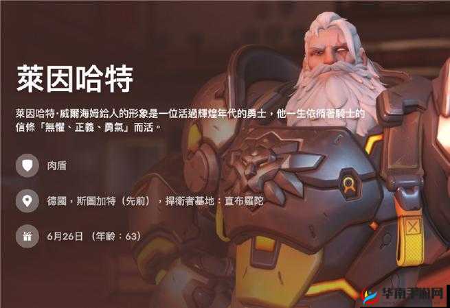 守望先锋新版莱茵哈特实用技巧与小知识分享