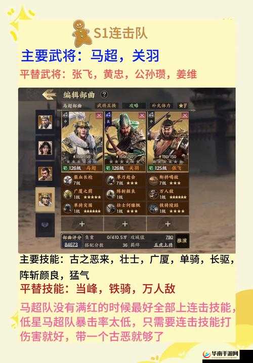 三国物语提升战力必看攻略 武将篇