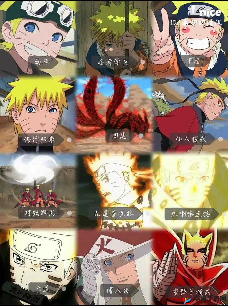 火影忍者：漩涡鸣人的成长历程与忍道探寻之路