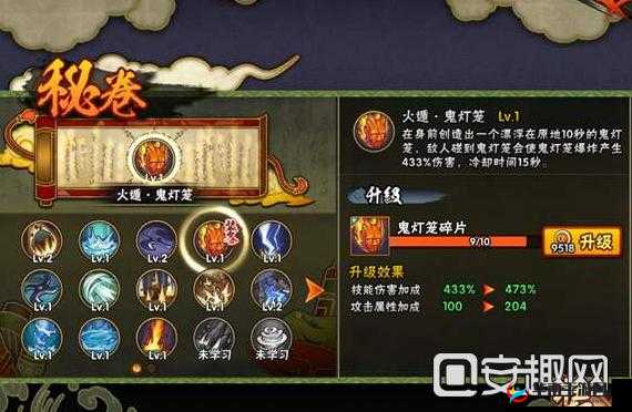 火遁鬼灯笼秘卷适合哪些忍者？火遁技能深度解析