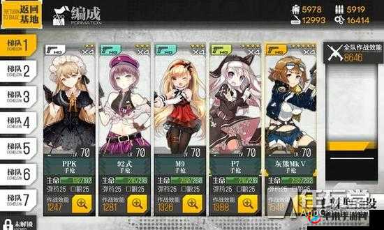 少女前线全手枪数值一览,手枪属性百科在资源管理中的重要性及高效应用