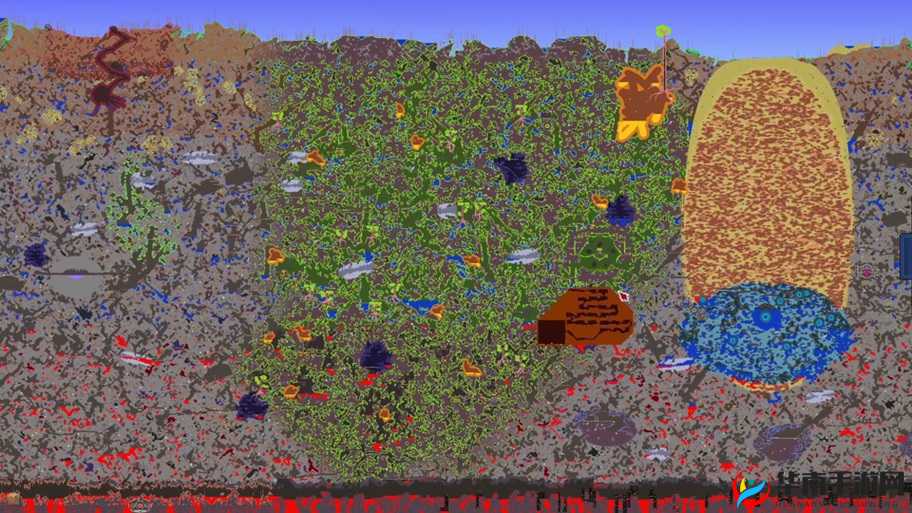 泰拉瑞亚地图尺寸到底有多大？如何按比例完美建造你的世界？