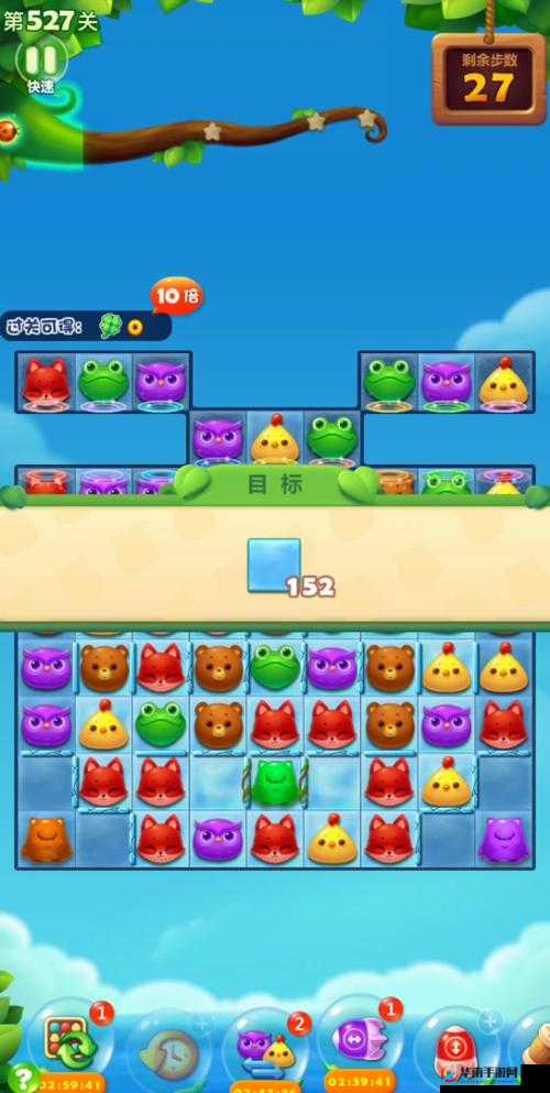 开心消消乐第527关如何三星通关？全面攻略大揭秘！